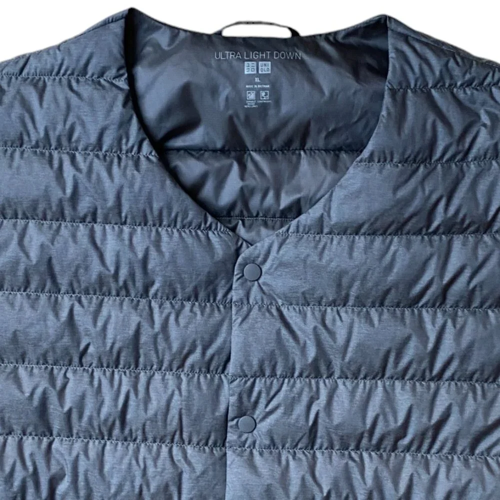 Uniqlo Ultra Light Down Puffer Vest Packable Gorpcore Hiking Water Repellant-XL - Picture 2 of 12